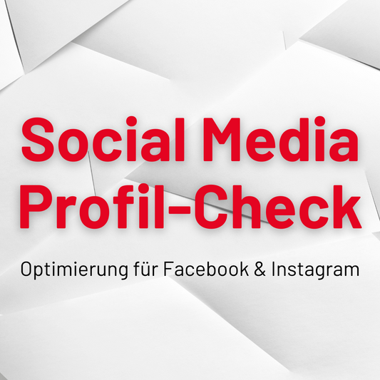 Social Media Profil-Check Optimierung für Facebook & Instagram